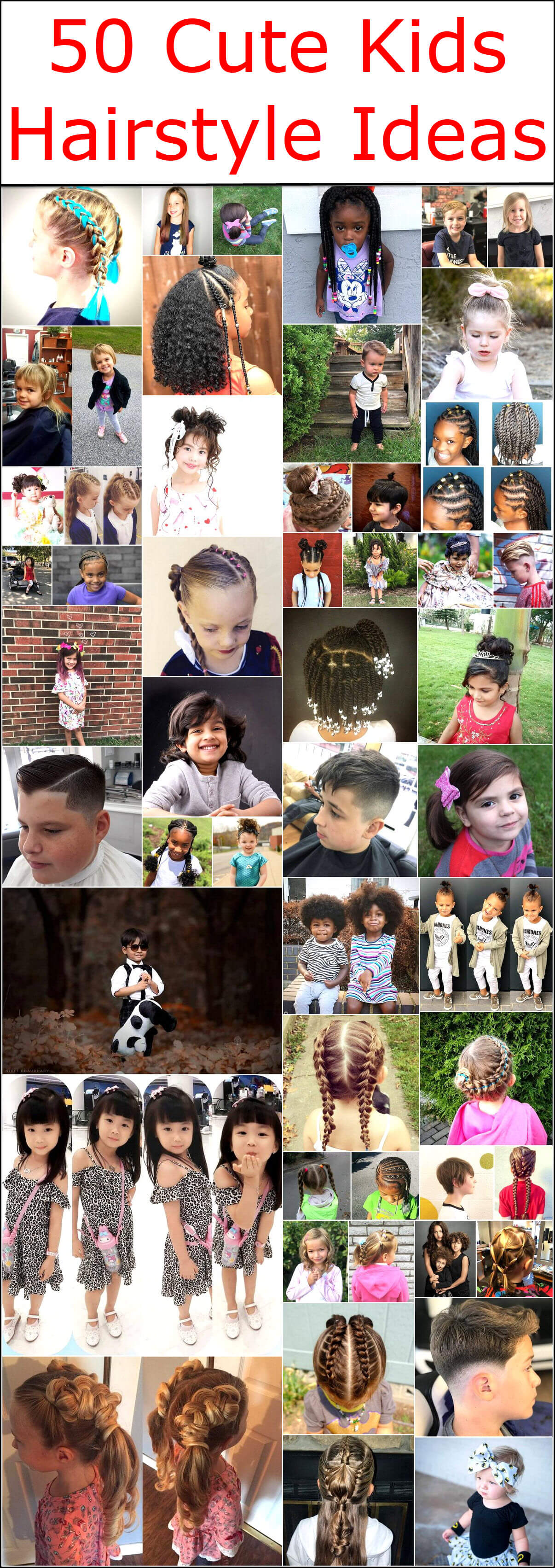 50 Cute Kids Hairstyle Ideas