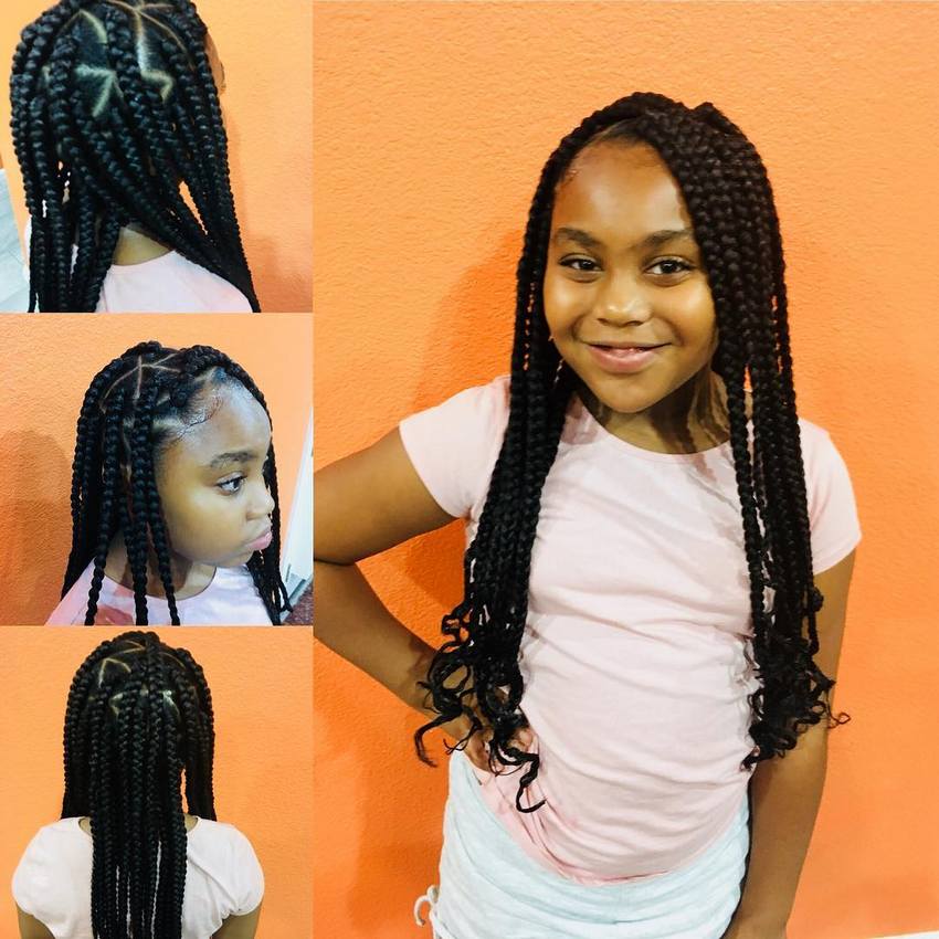 Kids Box Braid Hairstyles (25)