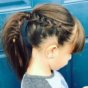 Ponytail Hairstyles for Little Girl | Kids Hairstyle Haircut ideas ...