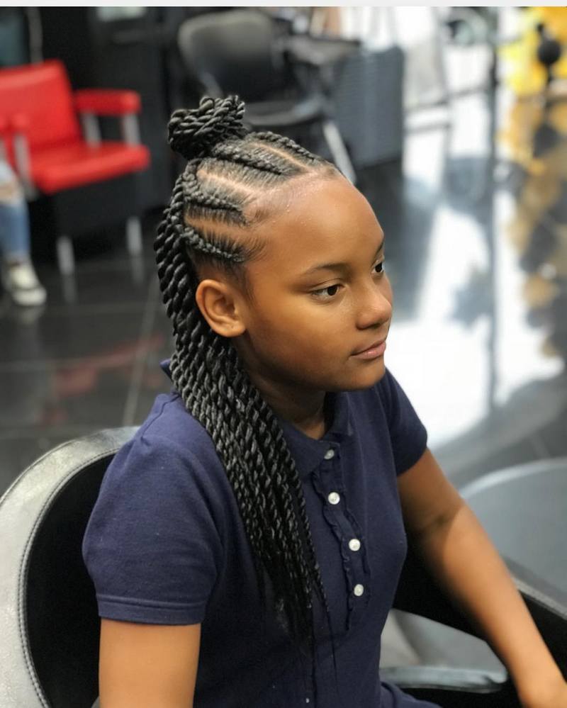 Children S Braids Black Hairstyles 2018 Kids Hairstyle Haircut