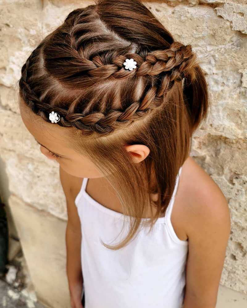 80 Cute Braided Hairstyles For Little Girls Kids Hairstyle Haircut Ideas Designs And DIY  80 Cute Braided Hairstyles For Little Girls Kids Hairstyle Haircut Ideas Designs And DIY